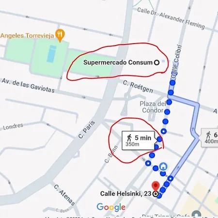 Апартаменты Calle Helsinki 23, With 2 Bedrooms , 200 Meters From Locos