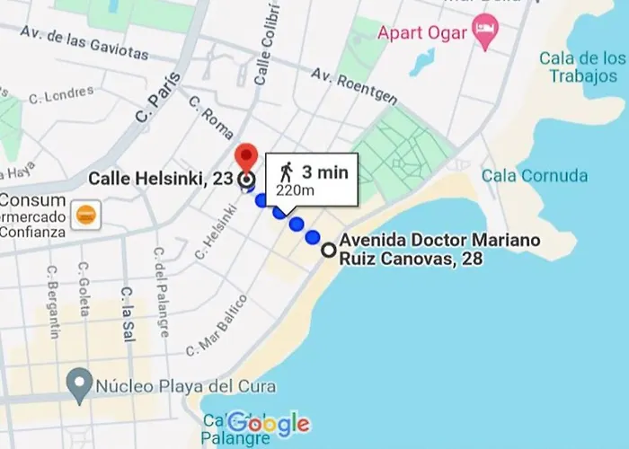 Calle Helsinki 23, With 2 Bedrooms , 200 Meters From Locos Apartment